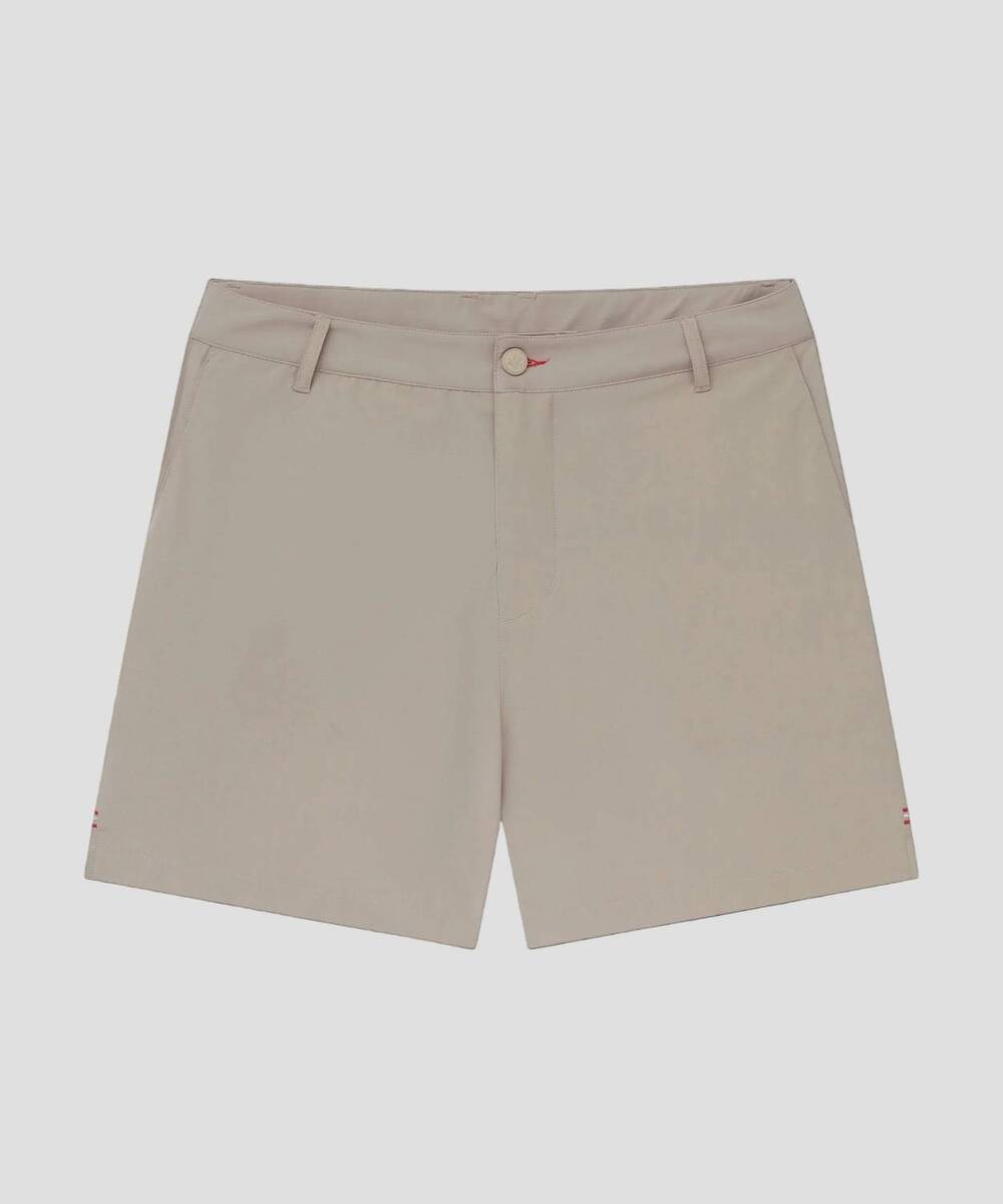 NEW BOAST men's performance club short in khaki